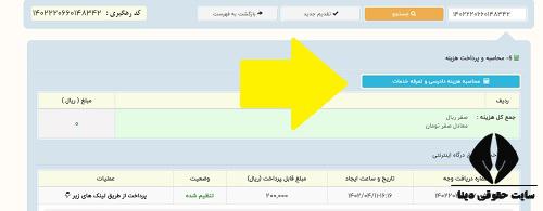  هزینه دادرسی شکایت در دیوان عدالت اداری